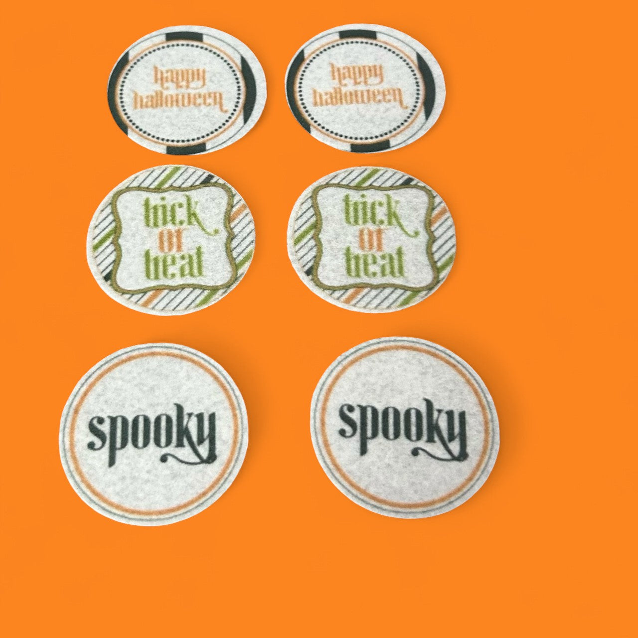 Halloween Wafer Paper Cupcake Toppers β 30-Pack | Edible Spooky Decorations for Cupcakes & Treats