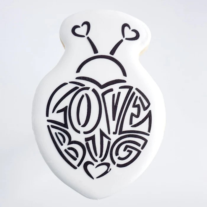 LOVE BUG Paint your own cookie kit