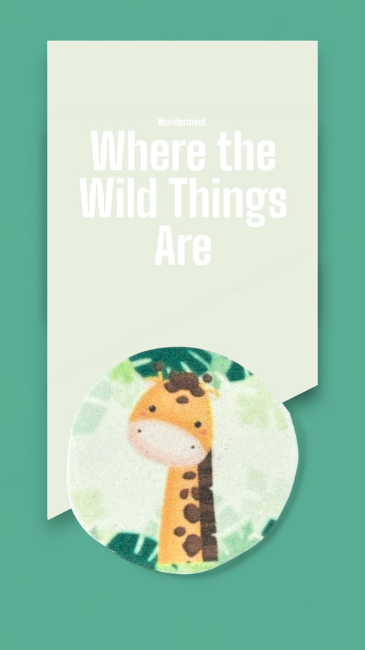 Baby Animal Wafer Paper Cupcake Toppers – Edible Party Decorations for Baby Showers & Birthdays