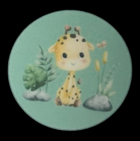 Edible Cupcake Toppers – Safari Jungle Theme wafer paper cupcake toppers