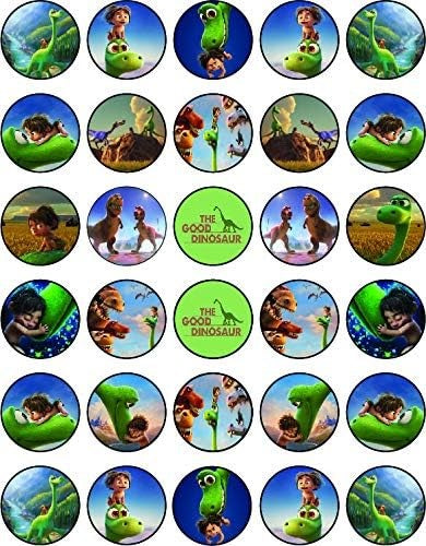 The Good Dinosaur Edible Cupcake Toppers
